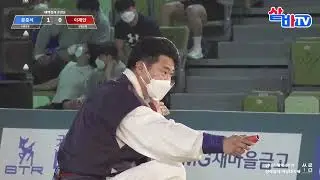 위더스제약 2021 천하장사씨름대축제 태백급 4강 문준석 vs 이재안 2라운드 20211104