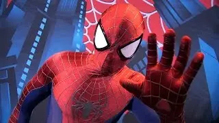 Spider-Man Meet and Greet at Disneyland Super Hero HQ, Tomorrowland Debut - Marvel, Disney