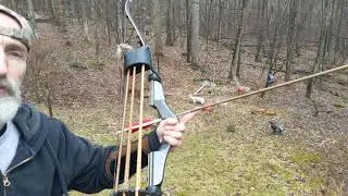 Bombproof Hunting bow. Black Swan recurve.
