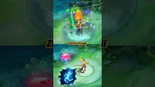 SpongeBob Collab effects are soo cool 😎 #moba5v5pippin #moba5v5english #mobalegends5v5 #shorts