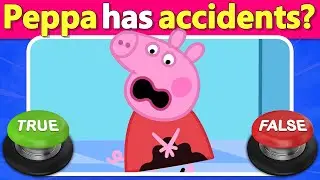 ⭕❌ Peppa Pig True or False Challenge 🐷 Can You Get All Answers Right! | Quiz DingDong