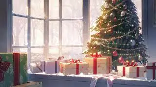 Christmas Vtuber Room - Animated Stream Background