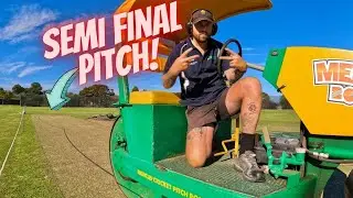A Week In The Life Of A Private School Groundsman! *POV CRICKET PITCH PREP*