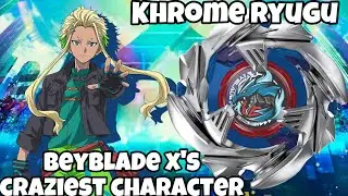 “Beyblade X’s Craziest Character” (Khrome Ryugu beyblade x character analysis)