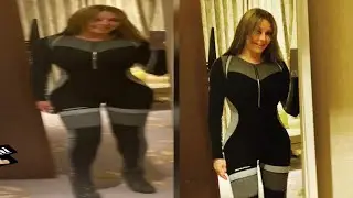 CURVY CAROL Carol Vorderman slips on skintight catsuit as she shows off her curves in selfies in hot