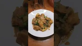 saucy arrowroots and potatoes #shorts #arrowroot #potato  #food #recipe