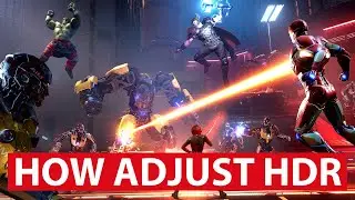 Marvel's Avengers - Adjusting HDR Settings