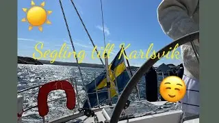 SEGLA MED OSS TILL KARLSVIK!💜 | vlogg |