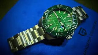 (4K) Часы Pagani Design PD-1617 Aquaracer с механизмом Seagull ST6