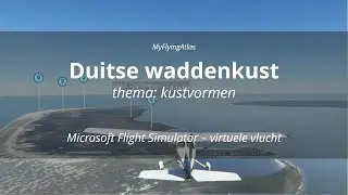 Amrum in het Duitse Waddengebied | kustvormen | MyFlyingAtlas