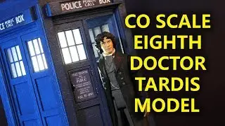 Scratch Built 8th Doctor TARDIS Model