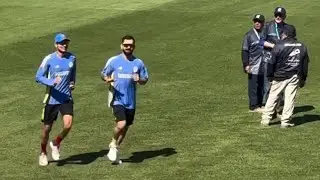 Virat Kohli 1st Step In New York Cricket Stadium | Indian Team In Newly Built Nassau County Stadium