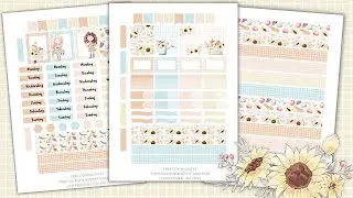 FREE PLANNER STICKERS 🌻 (WITH FREE PRINTABLE PLANNER)
