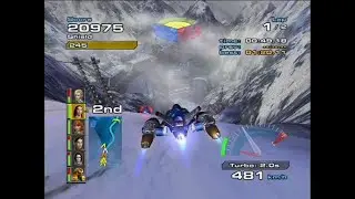 The five of you ain't surviving the first lap - Quantum Redshift (original Xbox)