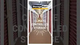 Affordable climate controlled storage space available at StorageMart! 📦🔐 #storagesolutions