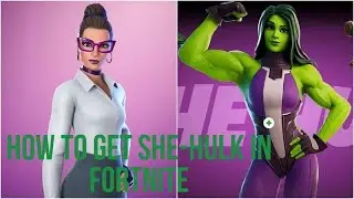 How to become She-hulk in Fortnite