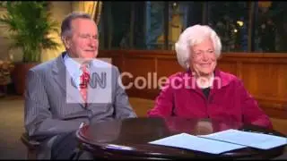 FILE:BARBARA BUSH HOSPITALIZED