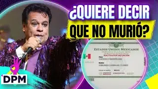 &iexcl;CURP de Juan Gabriel sigue ACTIVA! &iquest;Eso qu&eacute; quiere decir? | De Primera Mano
