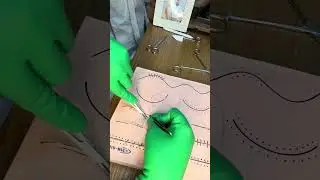 Continuous running skin stitch  (FINAL)