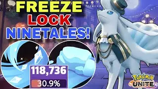 This Is Why Everyone Hates Playing Against Stun Queen NINETALES! | Pokemon Unite