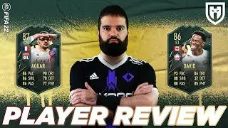 AOUAR 87 E DAVID 86 WINTER WILDCARD /// FIFA 22 PLAYERS REVIEW