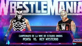 WWE 2K25 | Penta Vs. Rey Mysterio | Dificultad leyenda | Xbox Series S