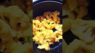 airfry&times;2,boil,oilfry cauliflower