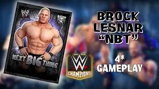WWE CHAMPIONS - BROCK LESNAR 'NEXT BIG THING' - 4* GAMEPLAY