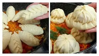 ТОП-2 ЛУЧШИЕ ВАРИАНТЫ МАНТ НА СКОВОРОДЕ!Гениально и просто!  ТЕПЕРЬ ВСЕ КТО ПРОБУЕТ просят рецепт!