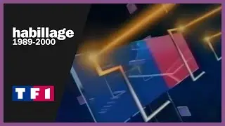 🟦🟥 TF1 - Habillage (1989-2000)