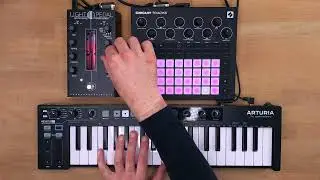 Gamechanger Light Pedal Sound Demo (no talking) with Synthesizer