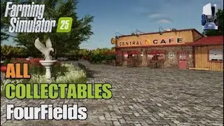 Collectables FourFields | FS25 | Console | Earn extra money | All 25 Collectables