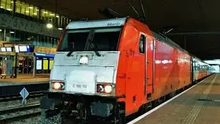 Treinen in Rotterdam Centraal - 3 januari 2015