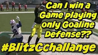 Madden 17 Challange | CAN I WIN A GAME USING GOALINE DEFENSE ONLY | Madden 17 Ultimate team Gameplay