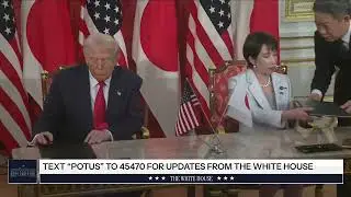 Трамп и Такаити скрепили американо-японский пакт &laquo;Золотого века&raquo; 🇺🇸🇯🇵 | Нобелевские лекции на ура...
