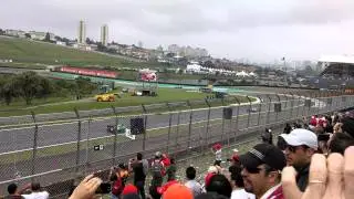F1 - GP Brasil 2013 - Formation lap