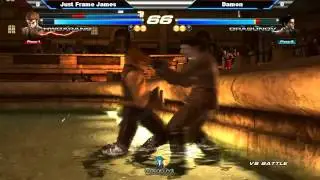 Just Frame James Vs. Damon - Tekken Tag 2 (2k12 Year End Tournament)