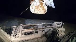Prinoth Leitwolf W Routine Work - Winch Onboard Action