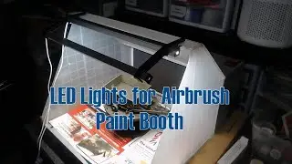 LED LIGHTS FOR AIRBRUSH PAINT BOOTH