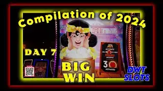 2024: Get ready for a whirlwind of my most epic slot video highlights! (DAY 7)