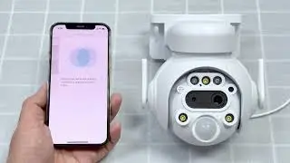 SHIWOJIA 3K 6MP Solar Camera 4G 12X Dual Lens 7800mA WIFI & Bluetooth connection method