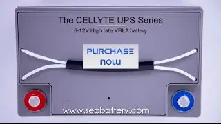 SEC Battery bring to market a specialist UPS battery with CatVentTM catalyst technology