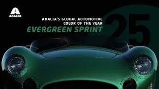 Axalta Introduces Evergreen Sprint as 2025 Global Automotive Color of the Year