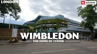 London England | WIMBLEDON | 2023 Wimbledon Championships.| All England Club | 4K Walking Tour |