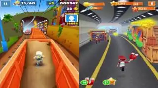 Subway Surfers Vs Bus Rush