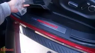 2018 F150 FORD PERFORMANCE SILL PLATES AND 3RD BRAKE LIGHT FAIL