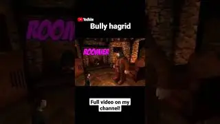 Bully Hagrid! #harrypotter #harrypotterandthephilosophersstone #harrypottergame #harrypottergames