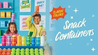 Classic Color Snack Containers | Whiskware