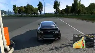 Euro Truck Simulator 2  Nissan GTR  ( ОБЗОР МОДА)
