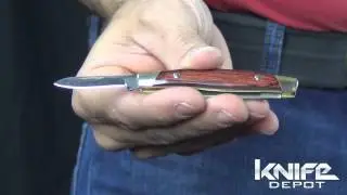 Buck Companion Chairman Series Folding Knife (Rosewood Dymondwood)
